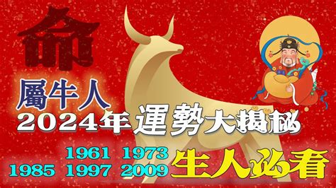 1973年屬牛運勢|【1973屬】1973屬牛人2024年運勢大公開！完整版運。